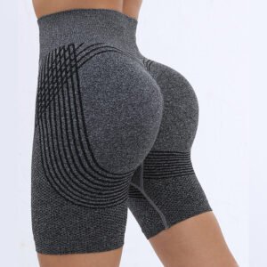 Seamless Skinny Yoga Pants High Waist Slimming Hip Raise Women