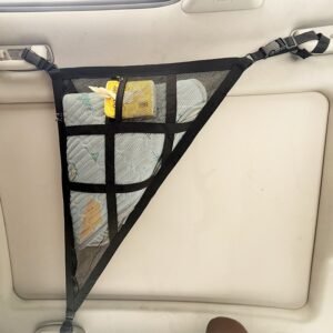 Mesh Triangle Buggy Car Storage Bag